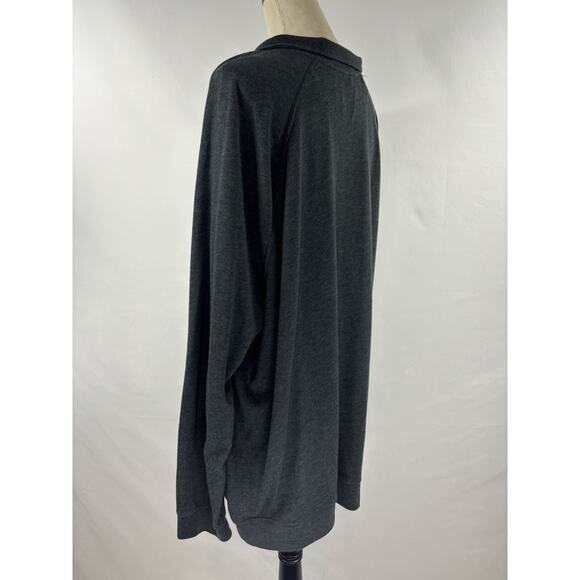 Disney Parks 2018 Tunic Sweatshirt Dark Grey Plus Size XXL Embroidered - Picture 2 of 11